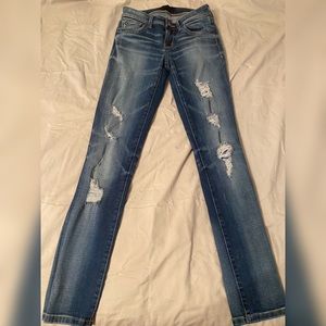 Buckle Black Skinny Jeans